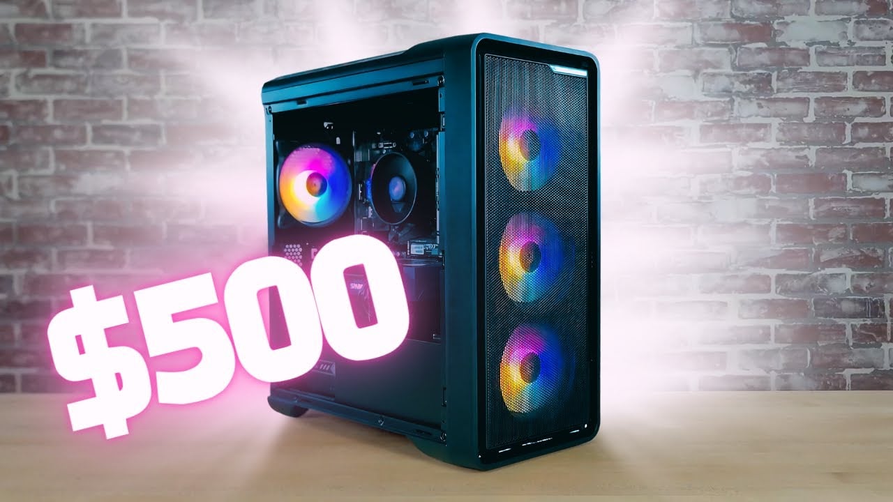 Budget $500 Gaming PC Build